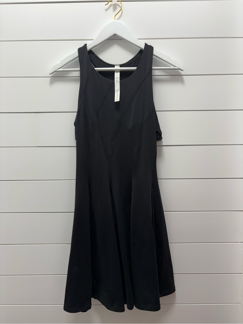 Lululemon Black Sleeveless A-Line Dress